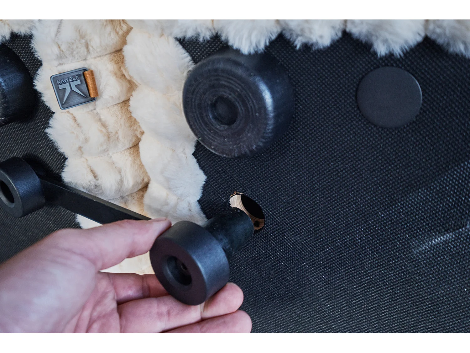 Modulsofa - Cremeweiß Cord - WIOLO SOFT