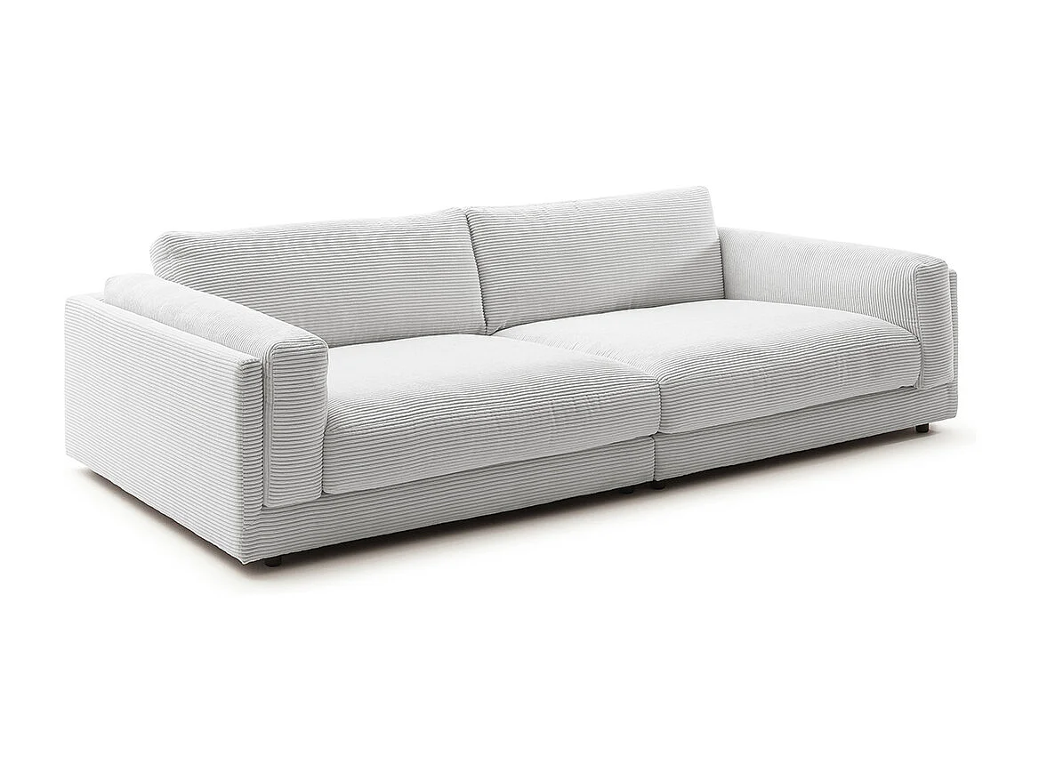 Bigsofa - Hellgrau Cord - RAINA