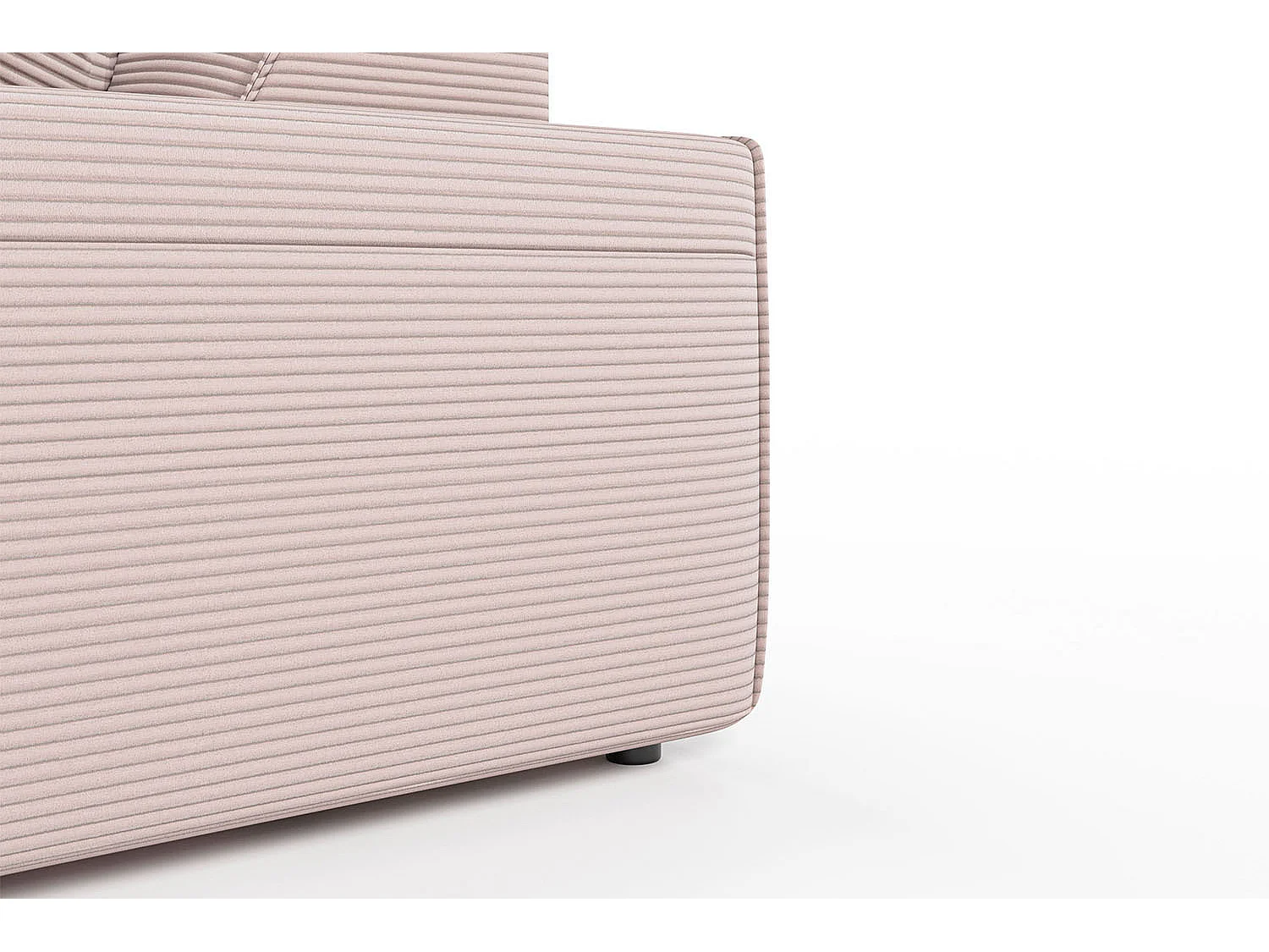 Canapé - Rose Velours côtelé - RANI