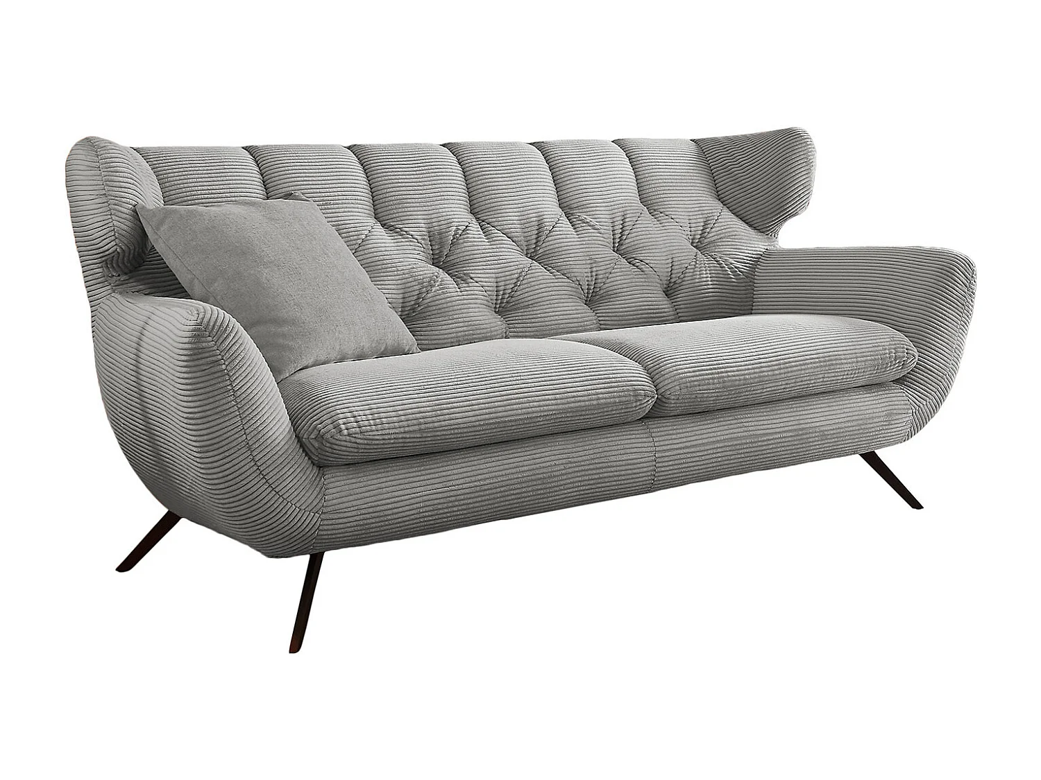 Sofa - Grau Cord - CHARME