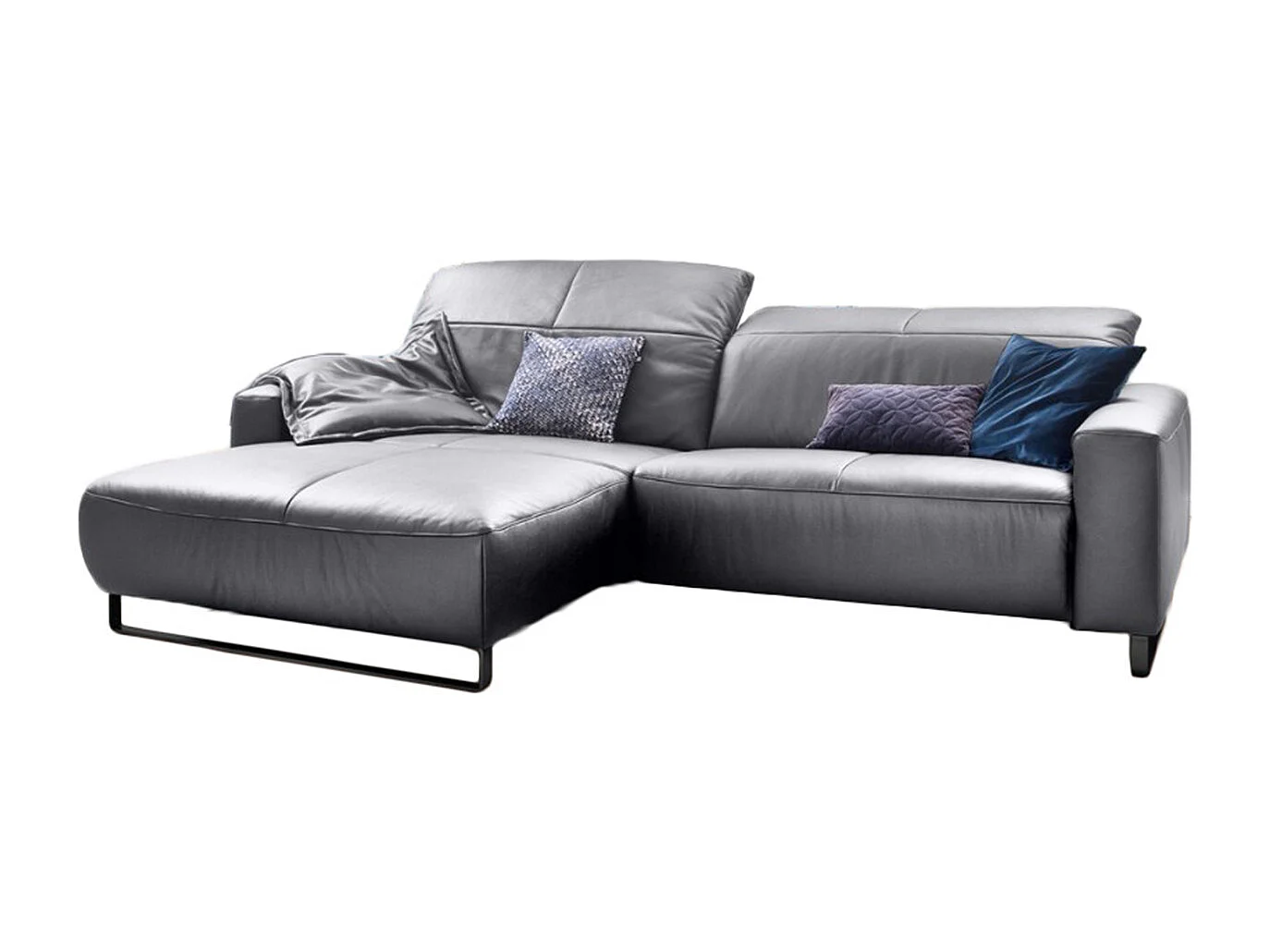 Sofá - gris claro piel - YORK