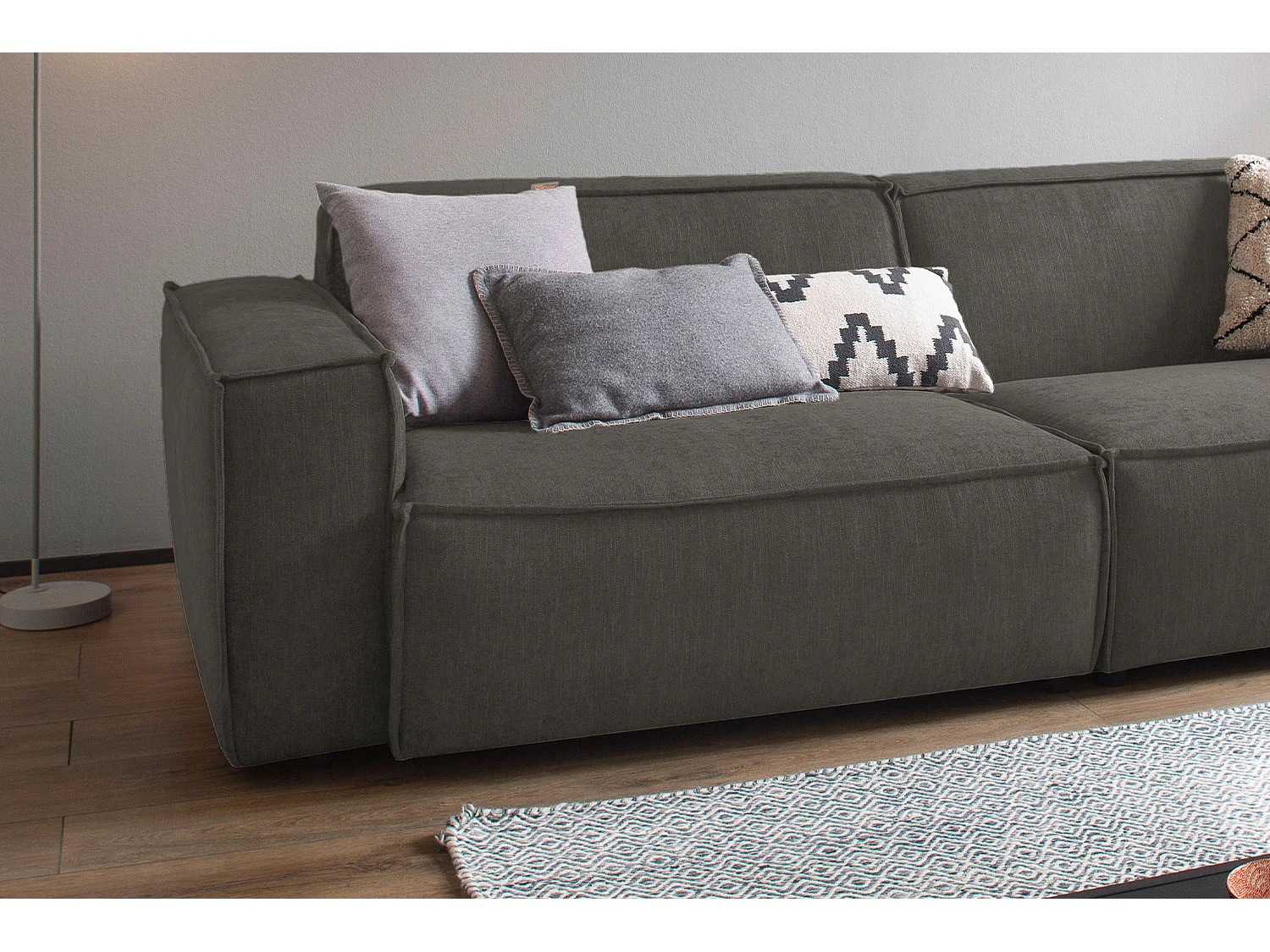 Sofa - Grijs Geweven stof - SAMU