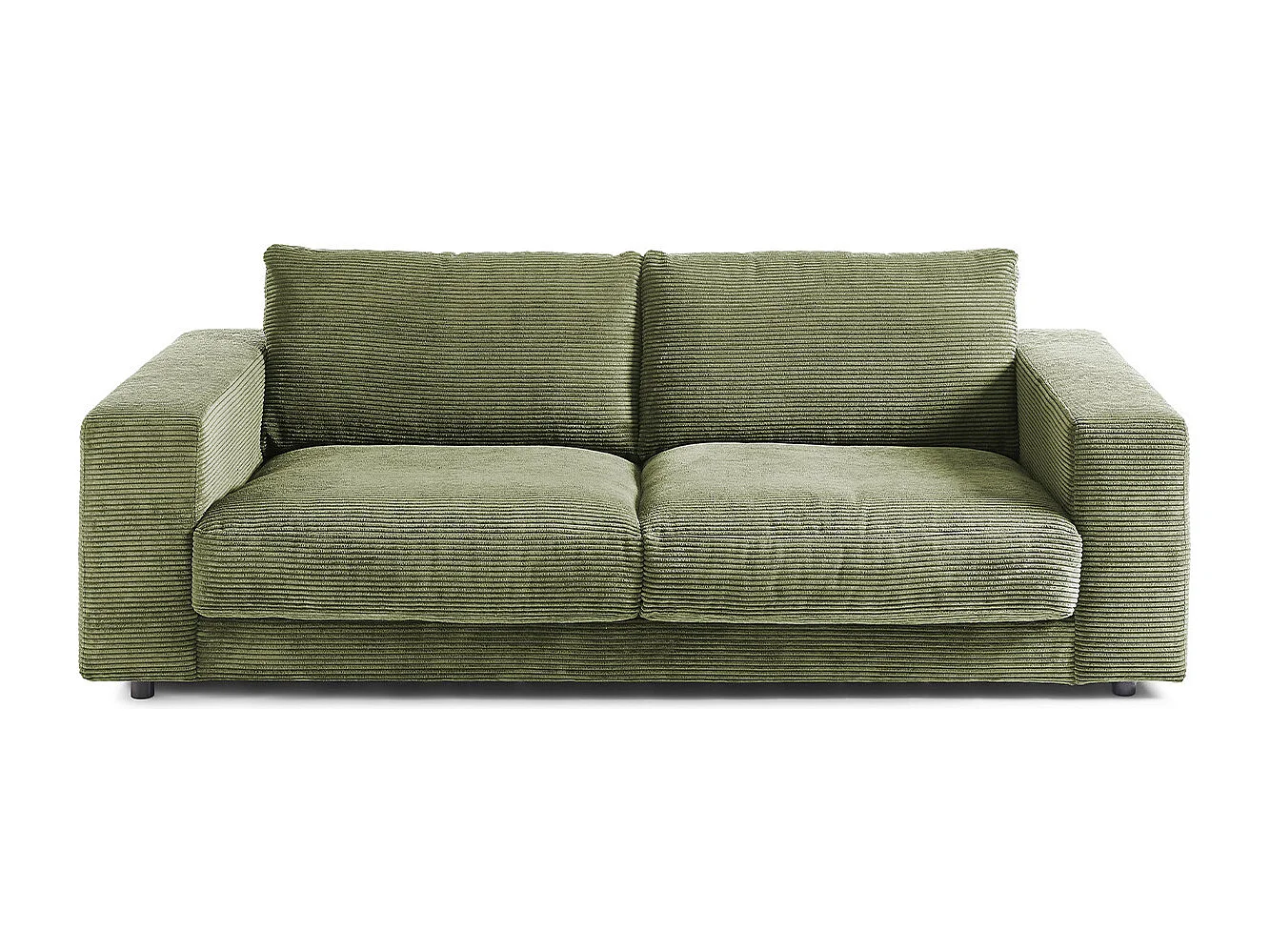 Sofa - Grün Cord - MADELINE