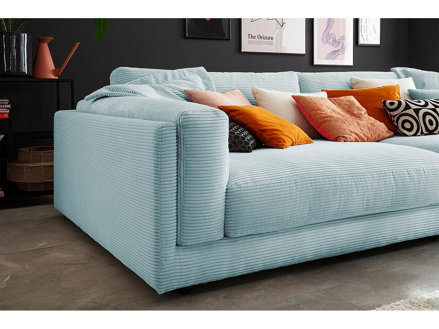 Big - Hellblau Cord - RAINA