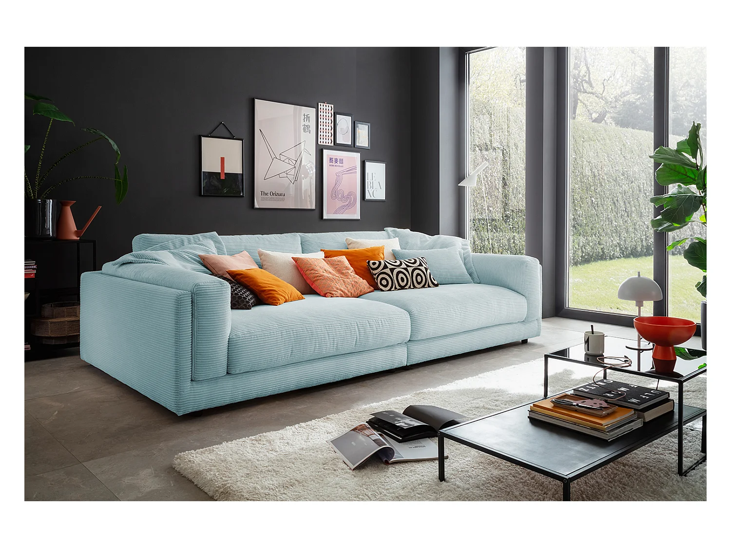 Big - Hellblau Cord - RAINA