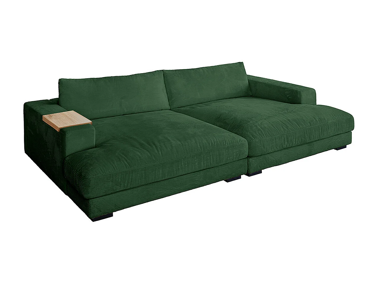 Bigsofa - Smaragdgrün Cord - MADELINE