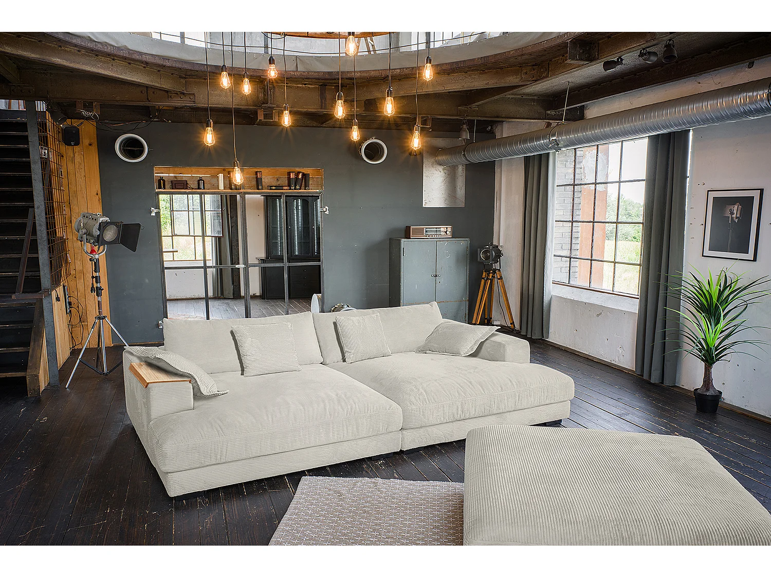 Big - Cremeweiß Cord - MADELINE