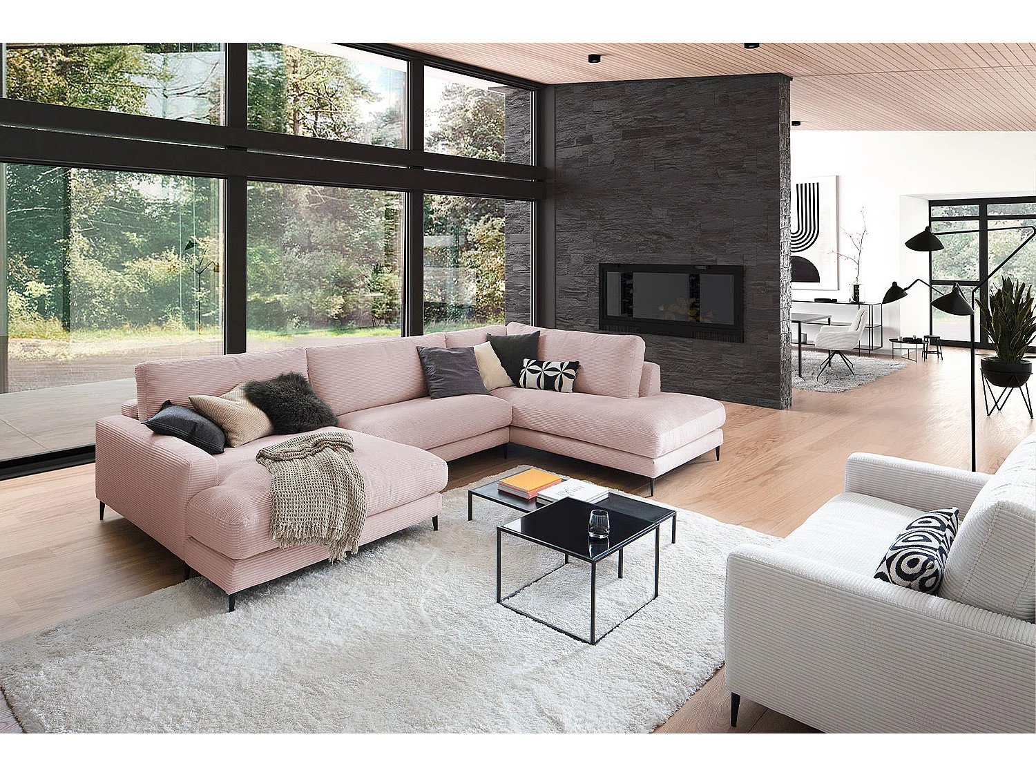 Sofá - Rosa Pana - CARA