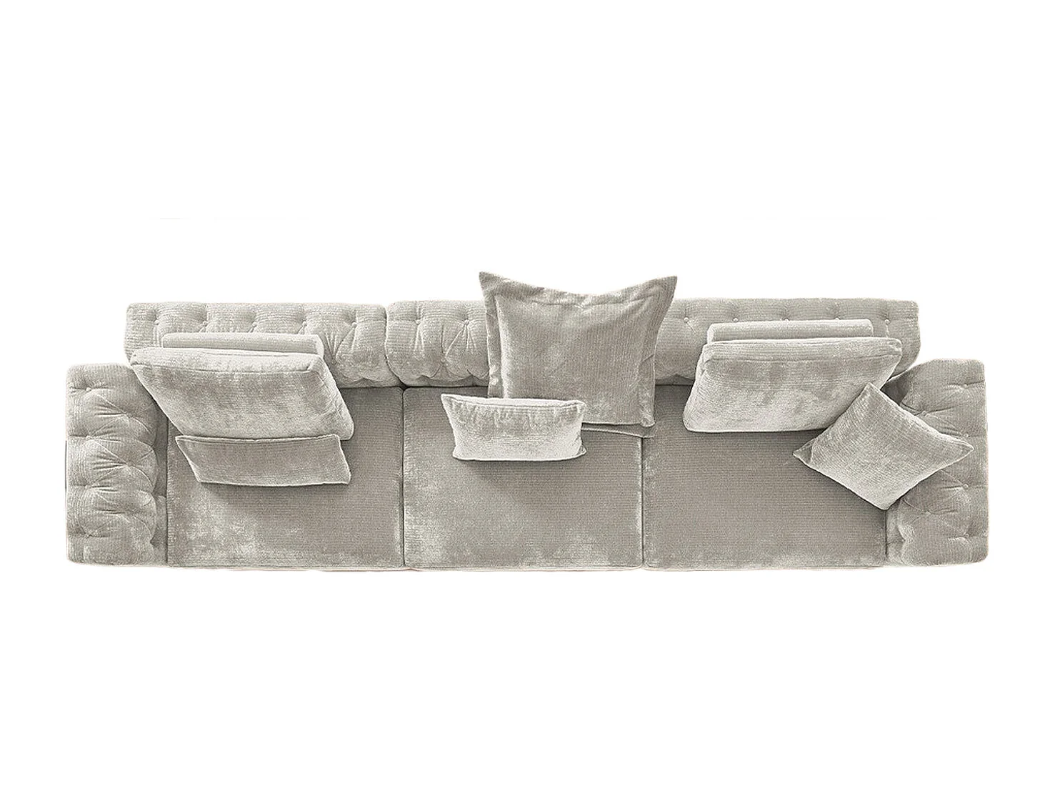 Modulsofa - Silber Cord - SEPHI