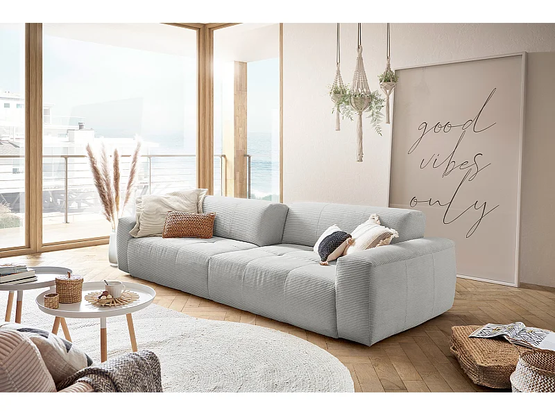 Sofa - Grau Cord - PALACE