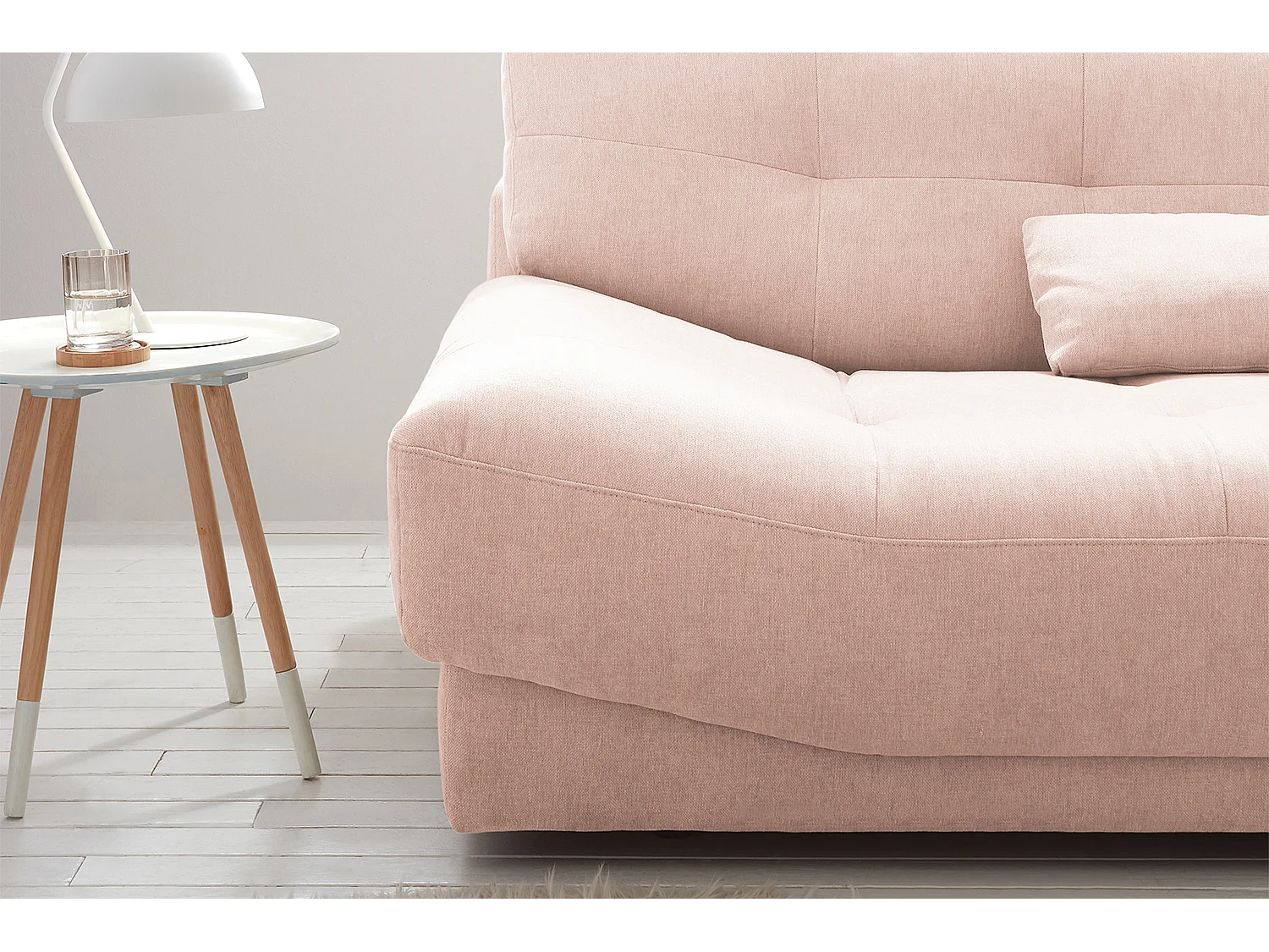 Sofa - Pink Webstoff - MOZZA