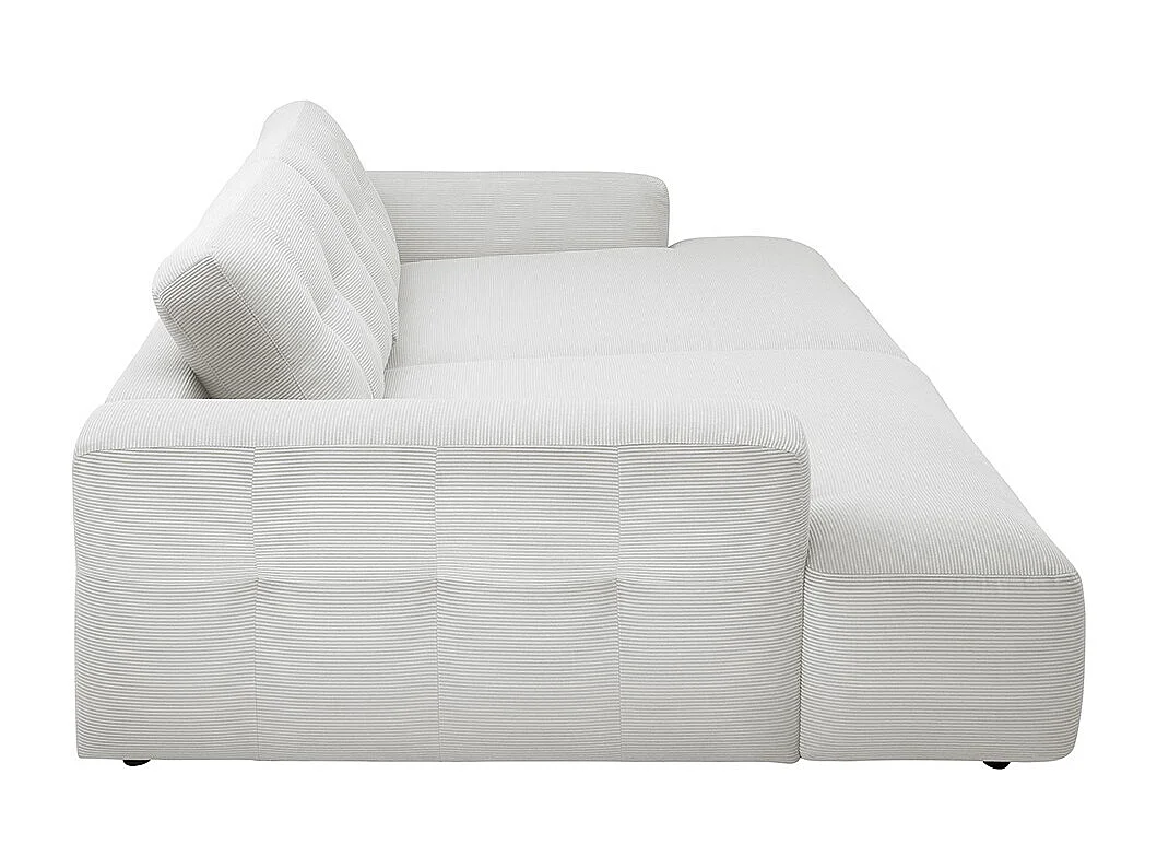Canapé - blanc Velours côtelé - MIKA