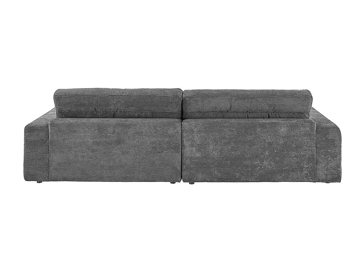 Canapé - Gris Velours côtelé - LANA