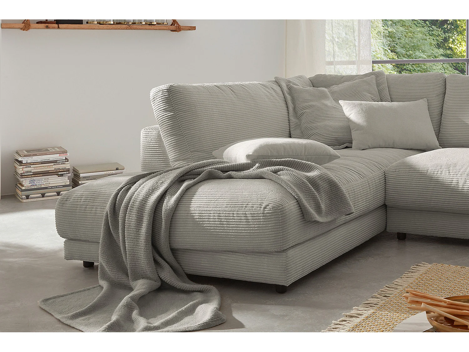 Hoekbank - Graniet Koord - MADELINE