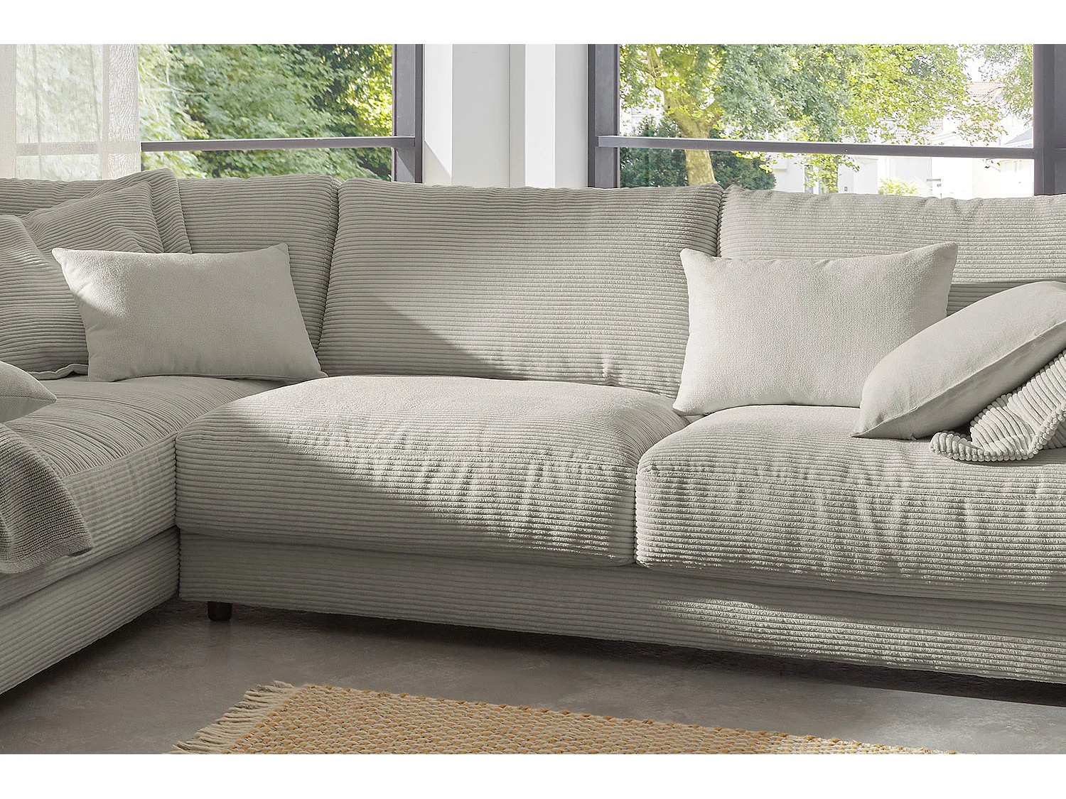 Hoekbank - Graniet Koord - MADELINE