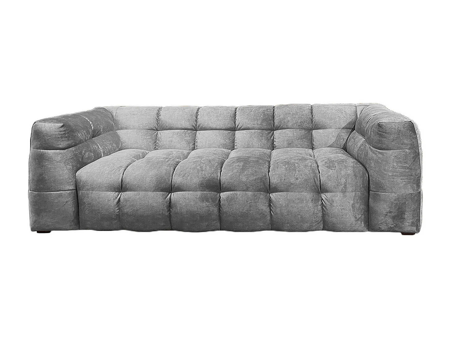 Sofa - Hellgrau Velvet - ROSARIO