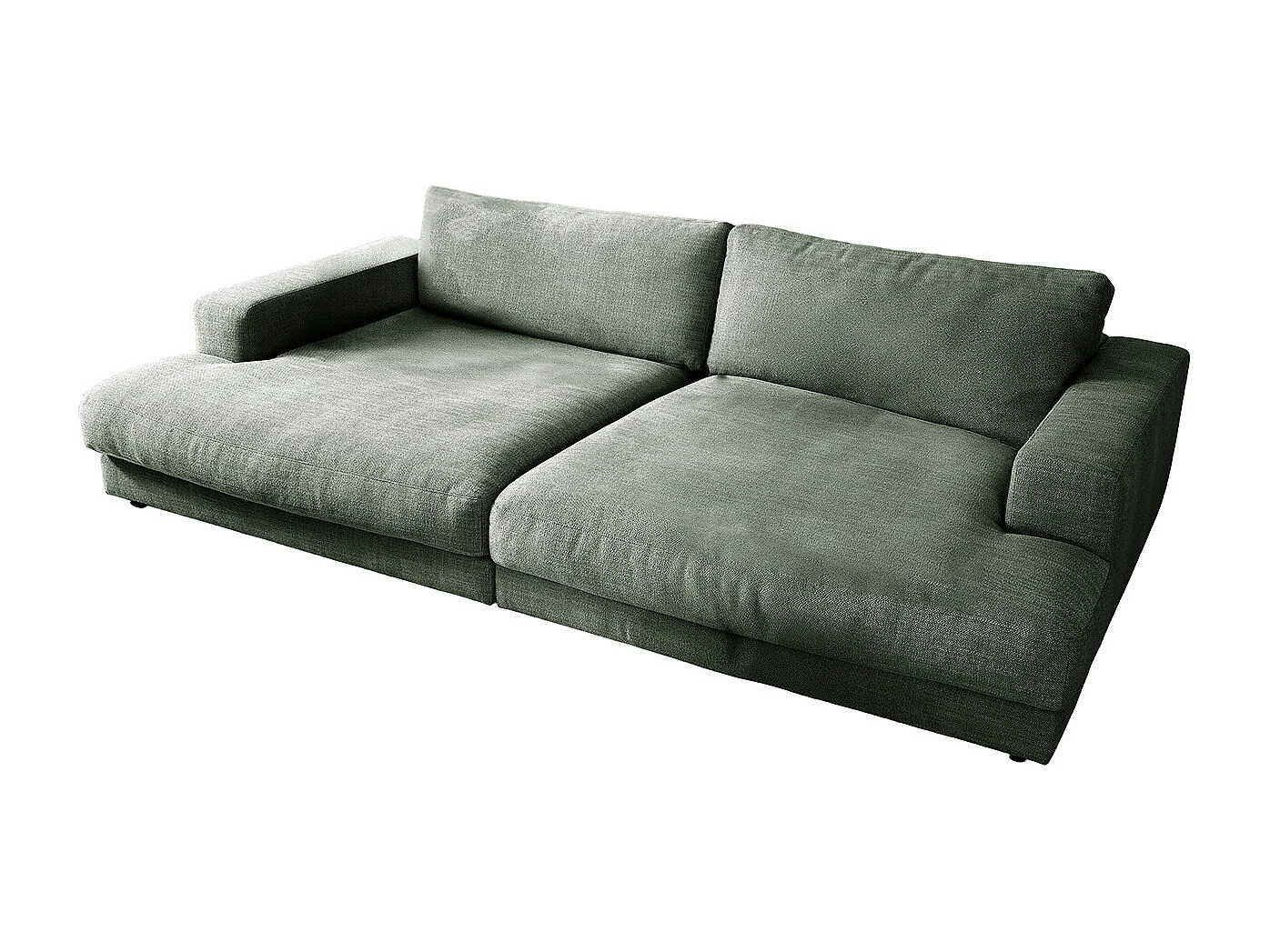 Bigsofa - Grün Webstoff - MADELINE