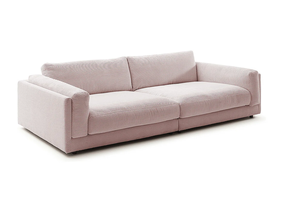 Big - Rose Velours côtelé - RAINA