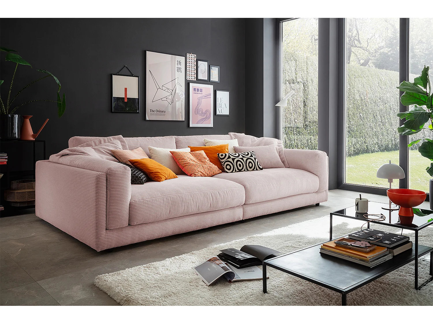 Bigsofa - Pink Cord - RAINA