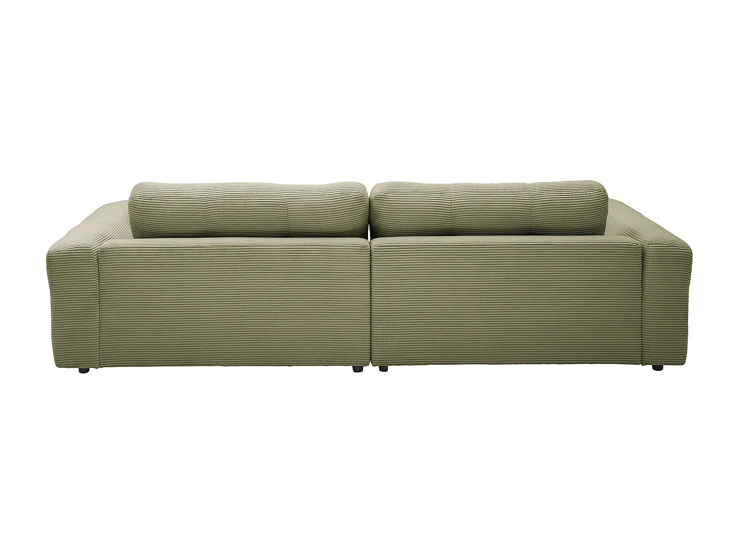 Ecksofa - Grün Cord - MIKA