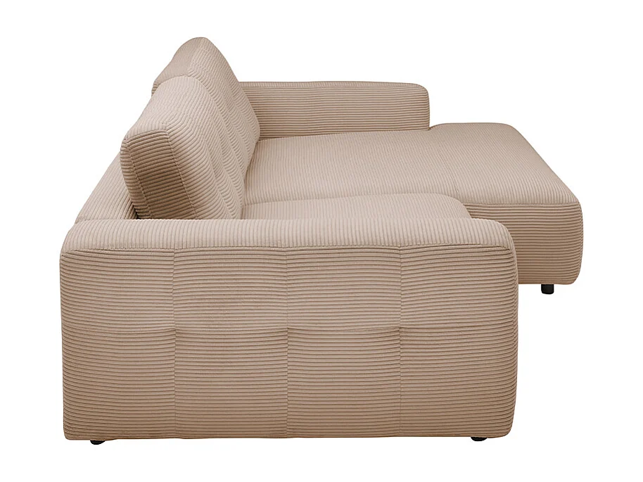 Ecksofa - Taupe Cord - MIKA