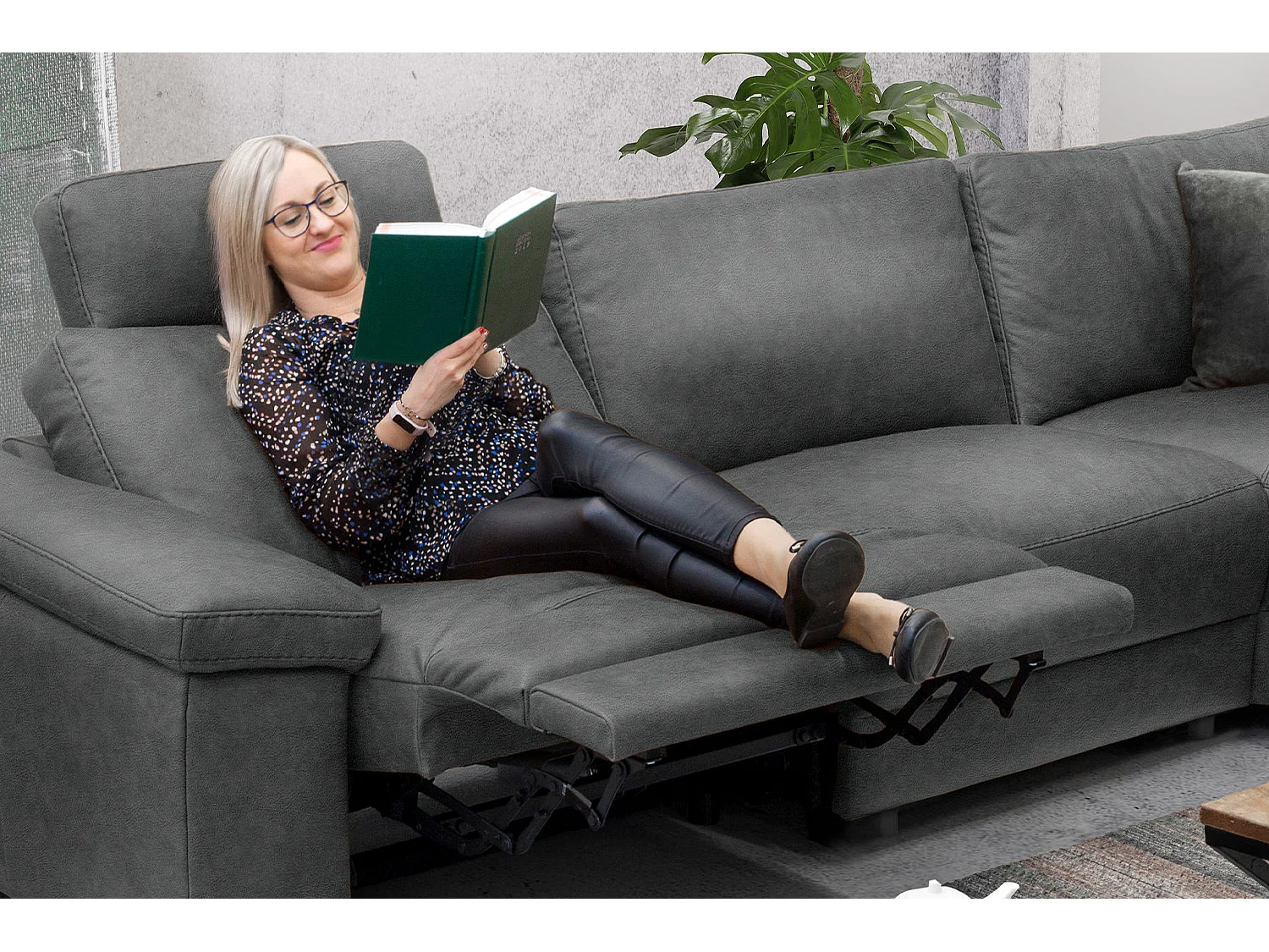 Sofá - Gris piel - LOLA