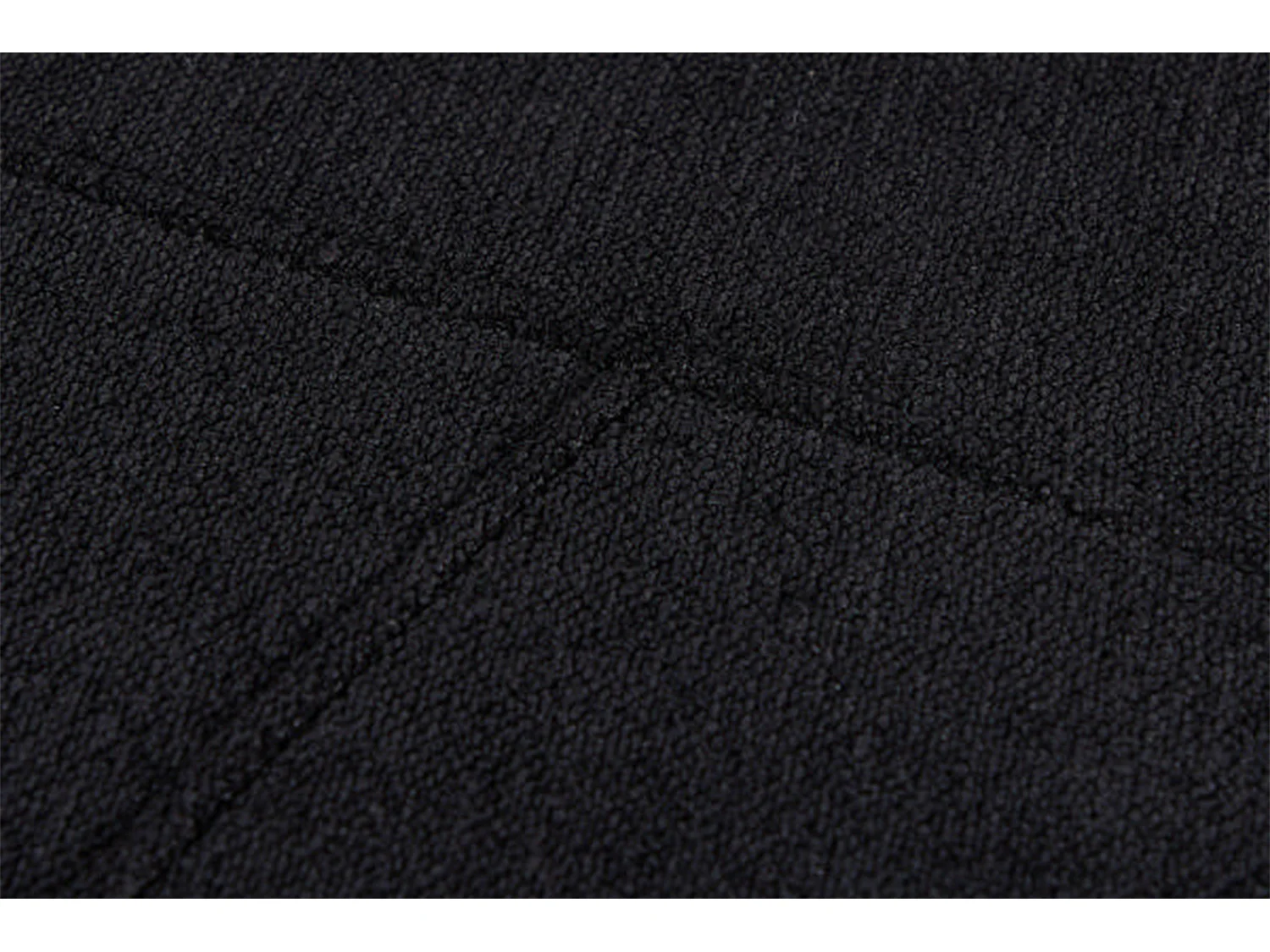 Hoekbank - Zwart Geweven stof - GARBO