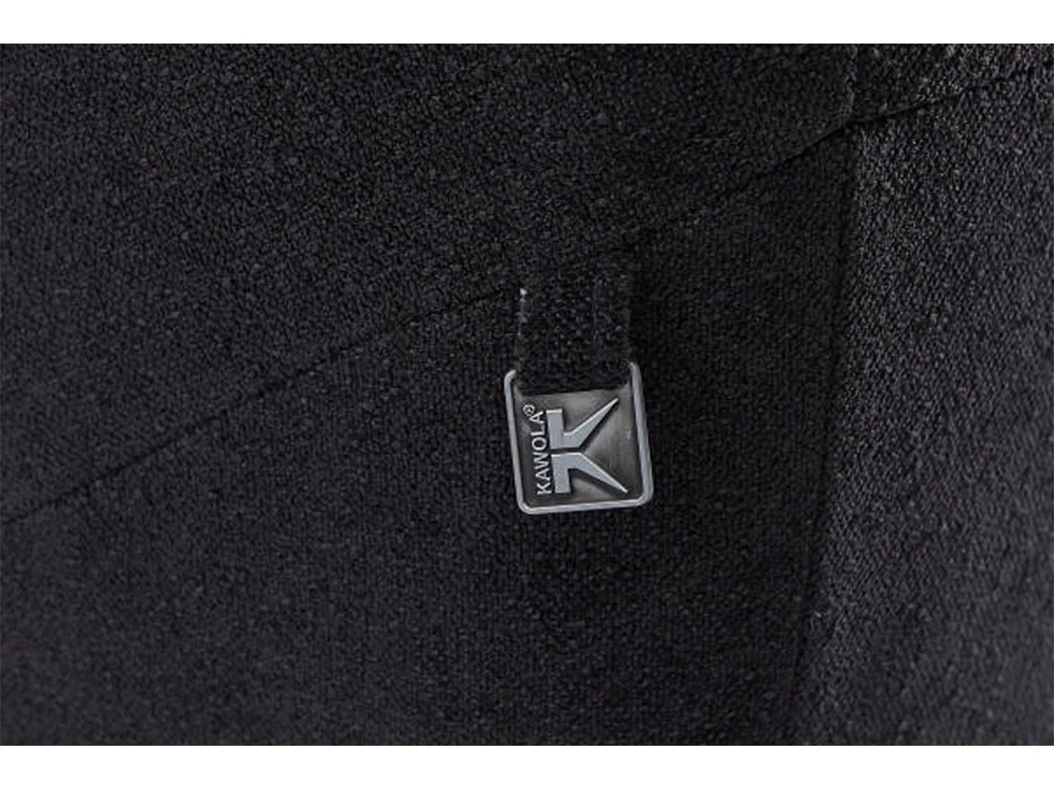 Hoekbank - Zwart Geweven stof - GARBO