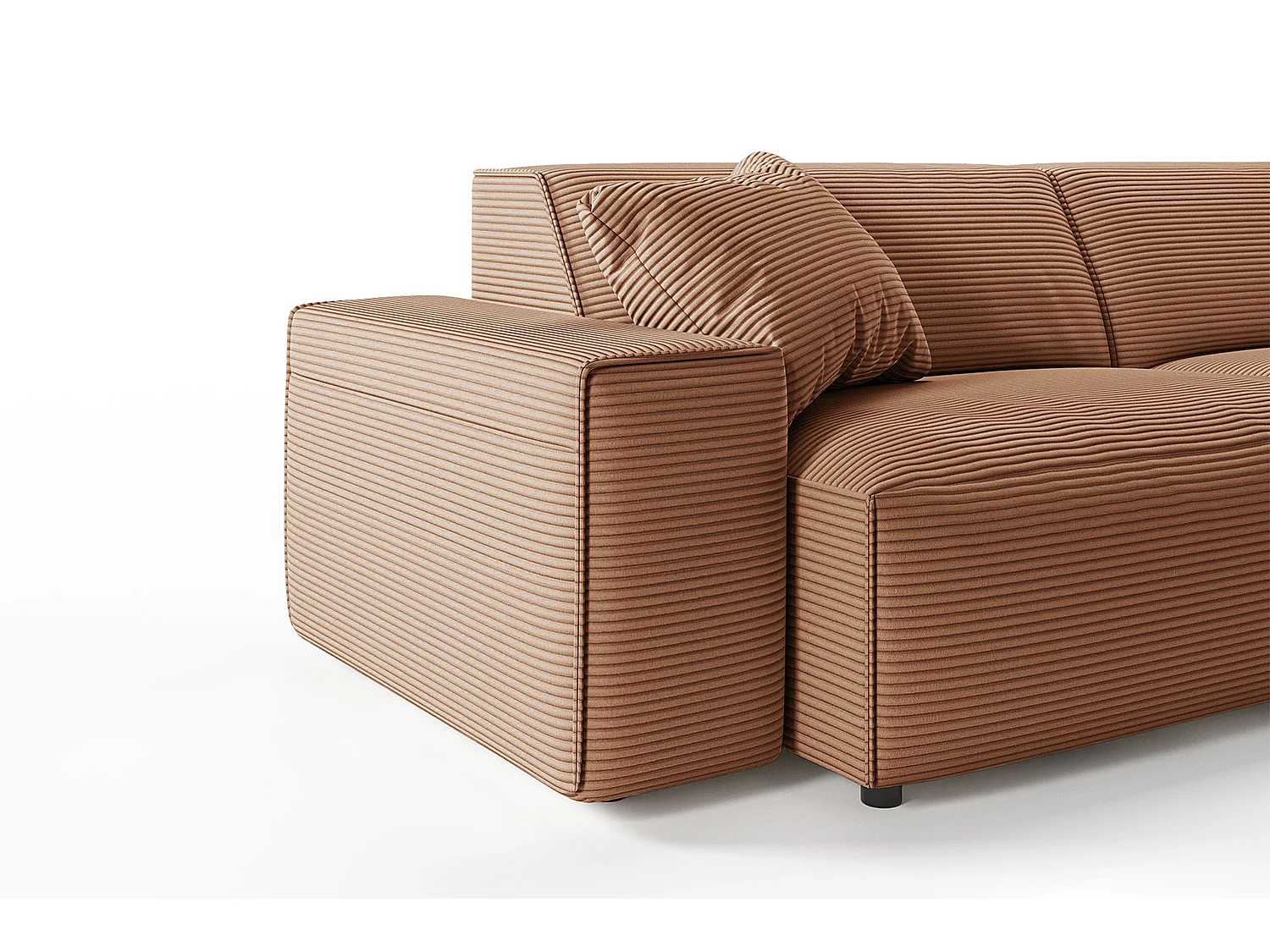 Sofa - Braun Cord - RANI