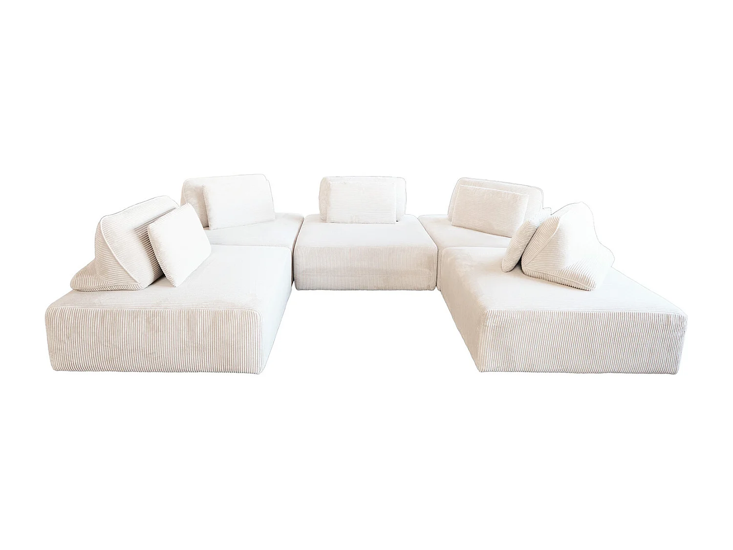 Sofá modular - blanco crema Pana - WIOLO SOFT