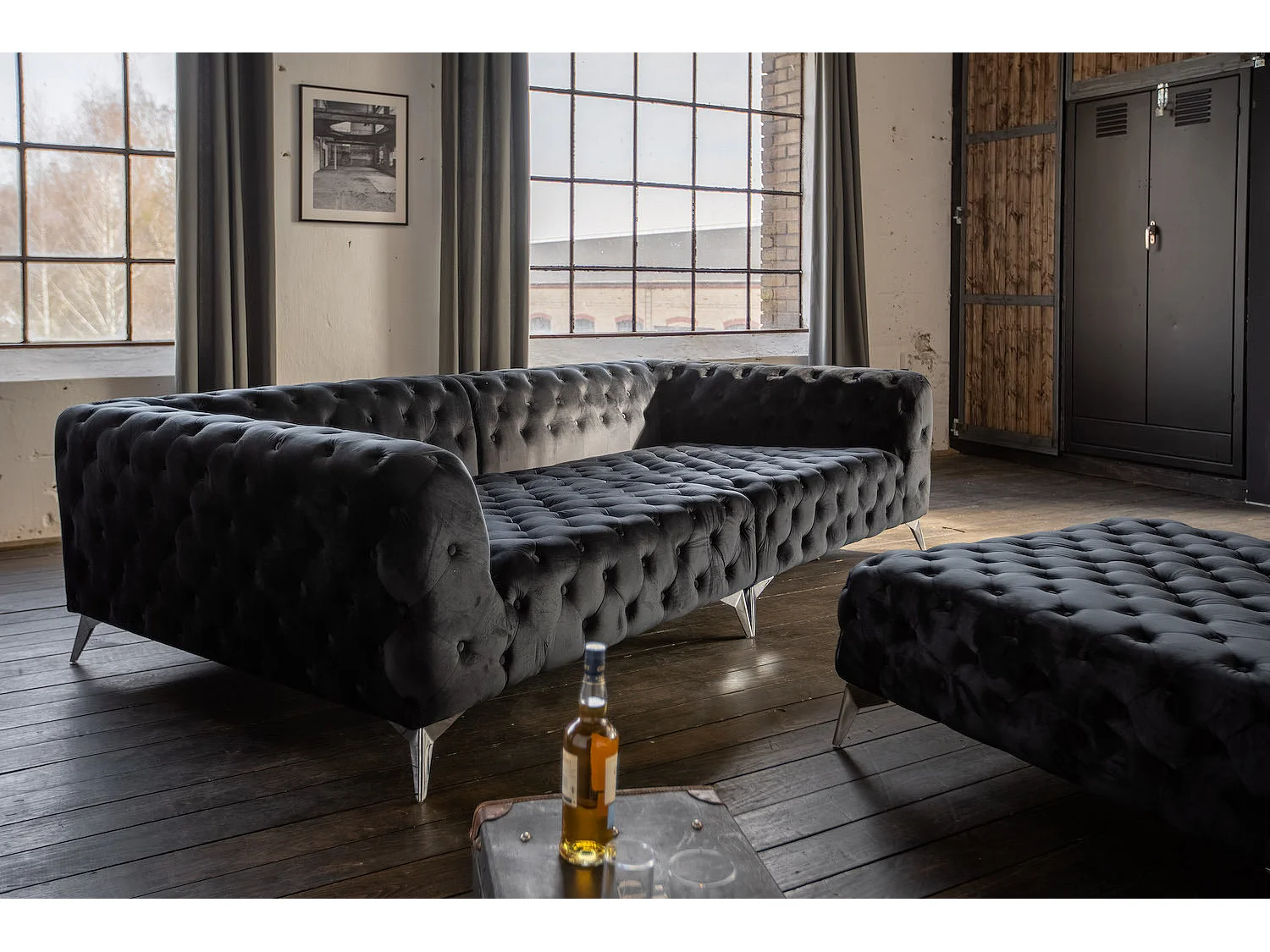 Big - Schwarz Velvet - NARLA