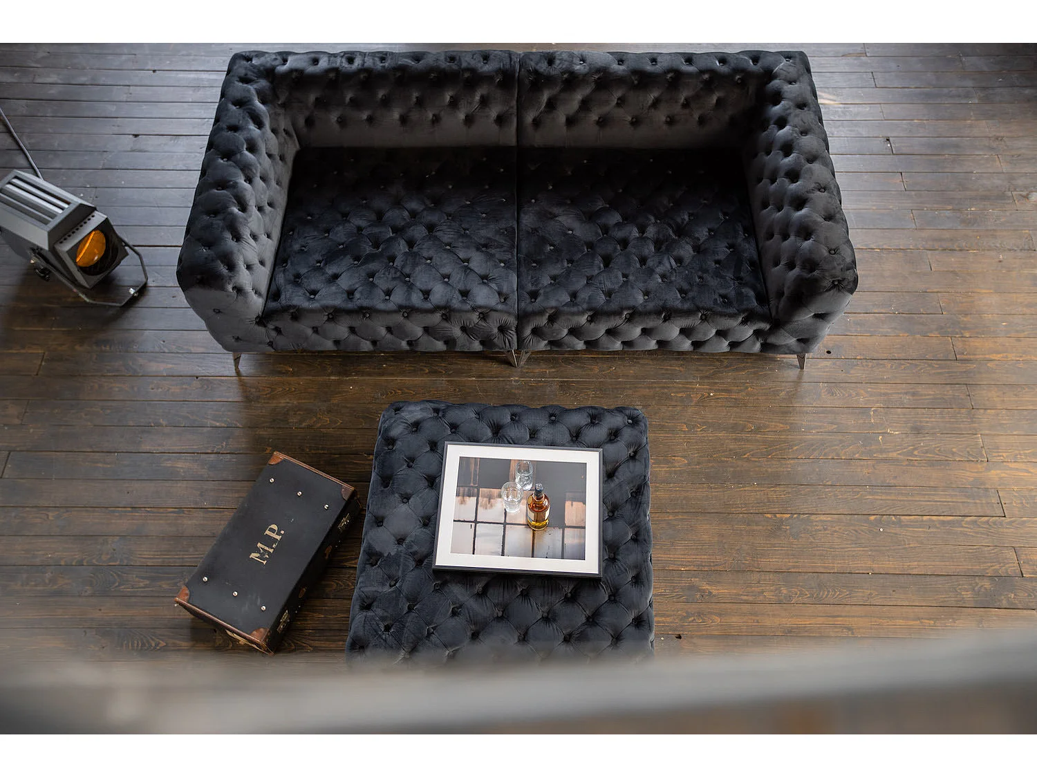 Big - Schwarz Velvet - NARLA