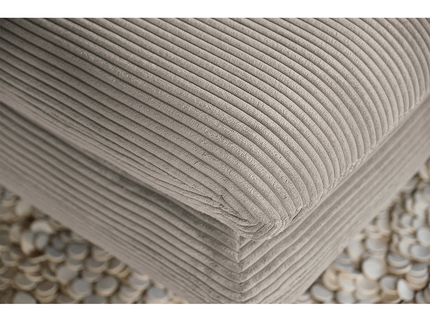 Sillón XXL - Gris Pana - CHARME