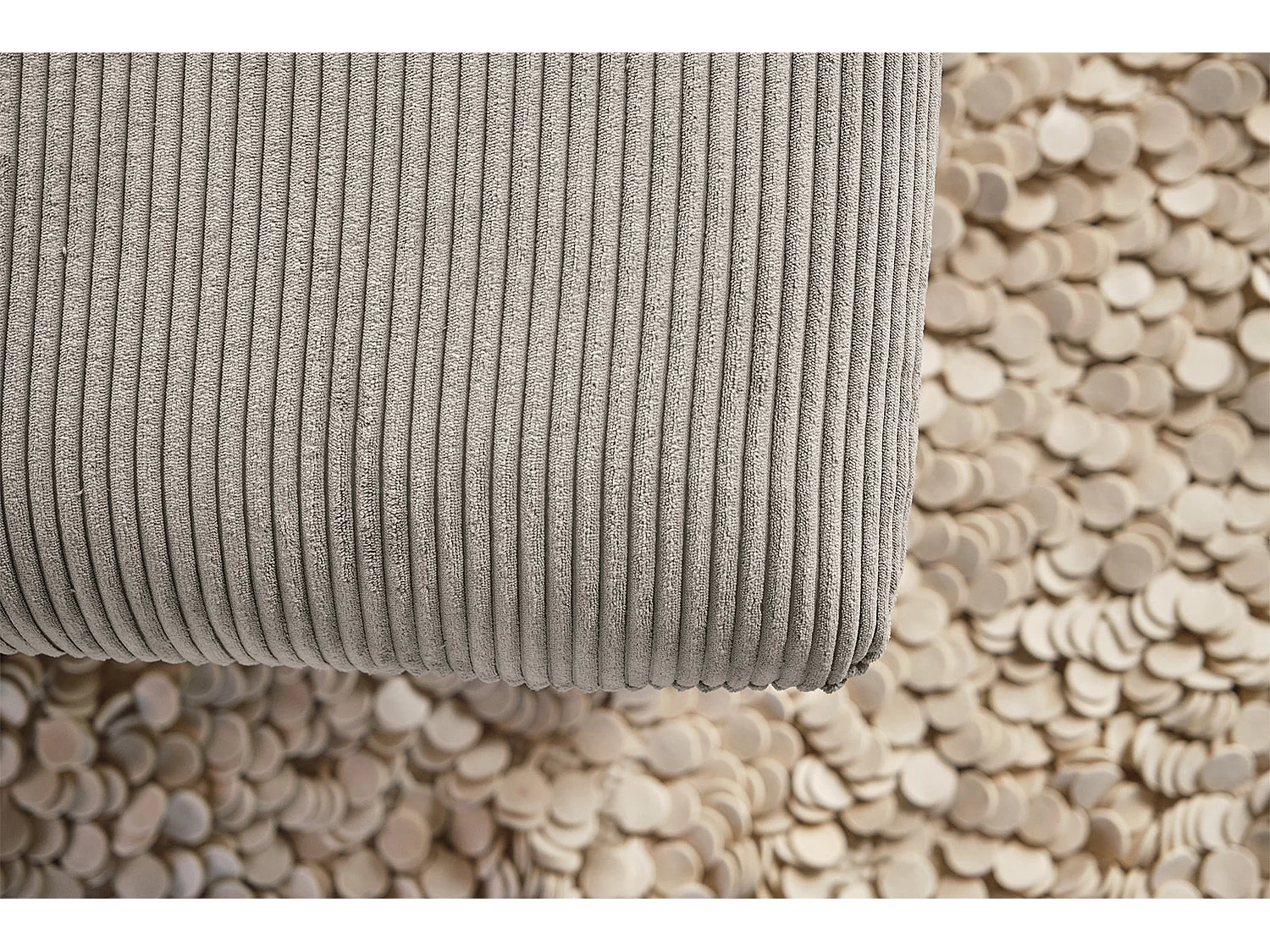Sillón XXL - Gris Pana - CHARME
