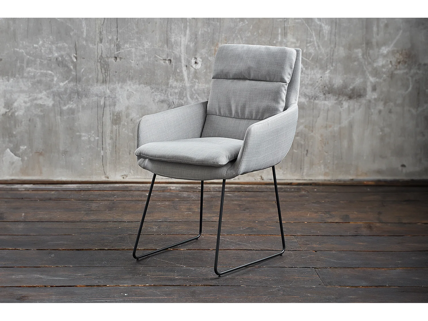 VINCE - Lichtgrijs Geweven stof - VINCE