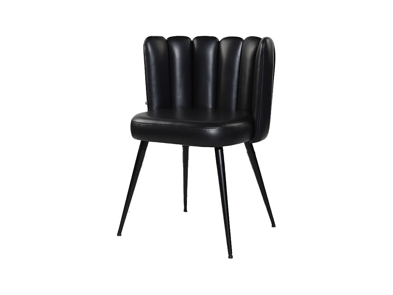 silla - Negro piel - JADA