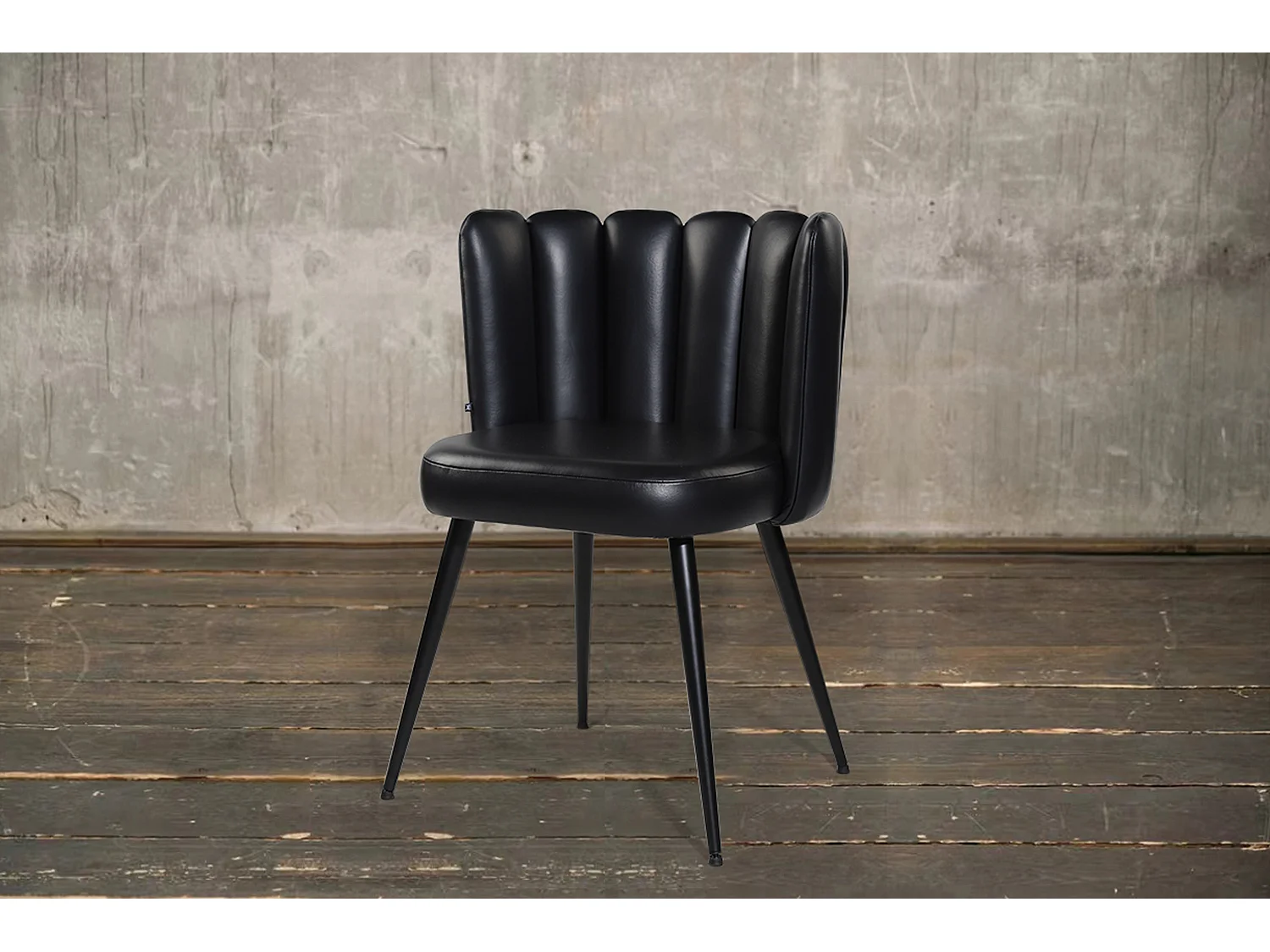 silla - Negro piel - JADA