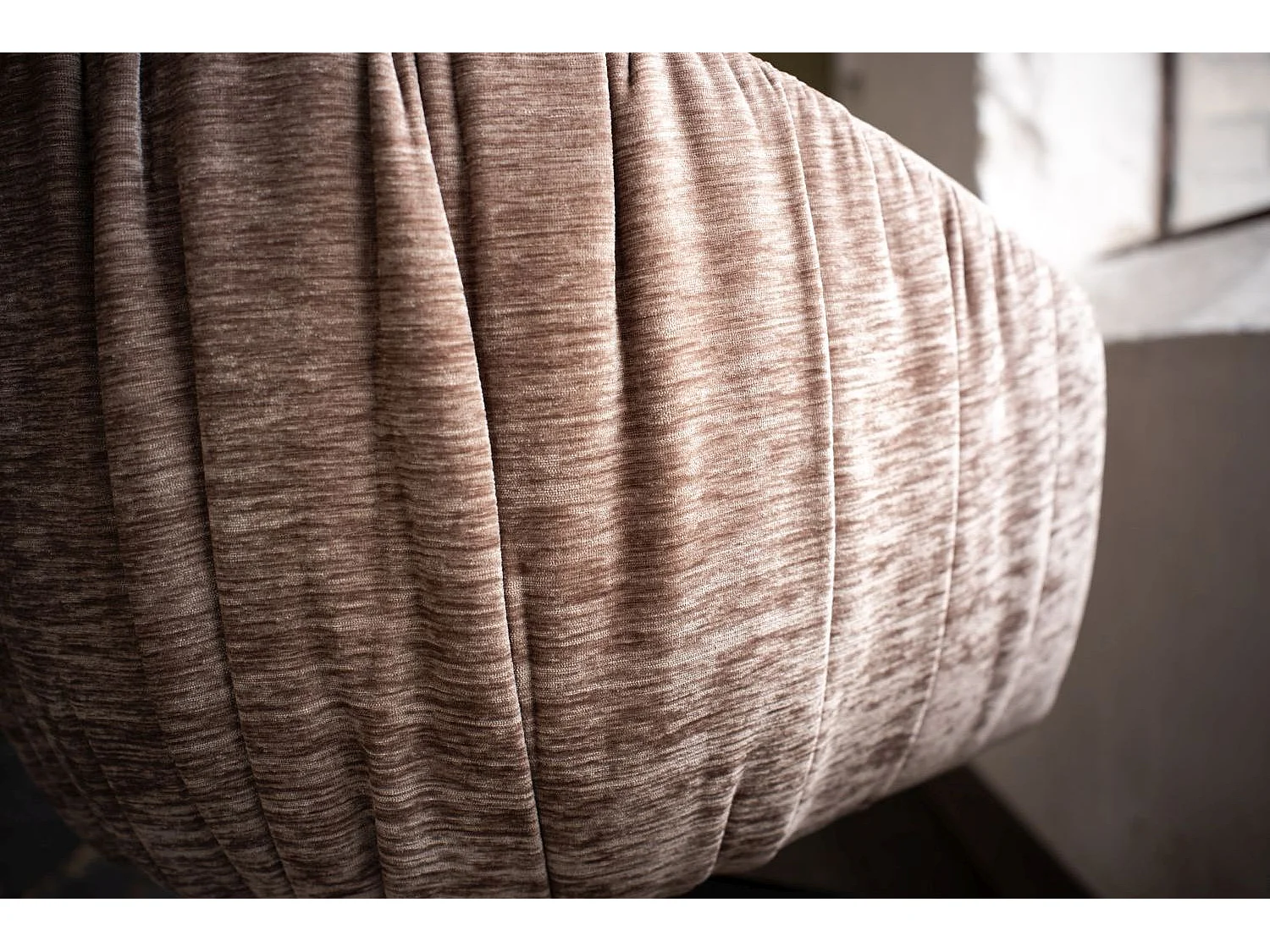 Eetkamerstoel - Bruin Geweven stof - LIMA