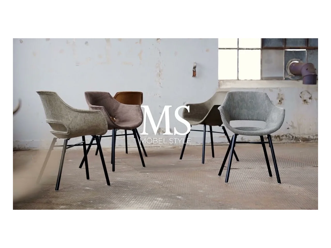 Stuhl - Braun Microfaser - ZAJA