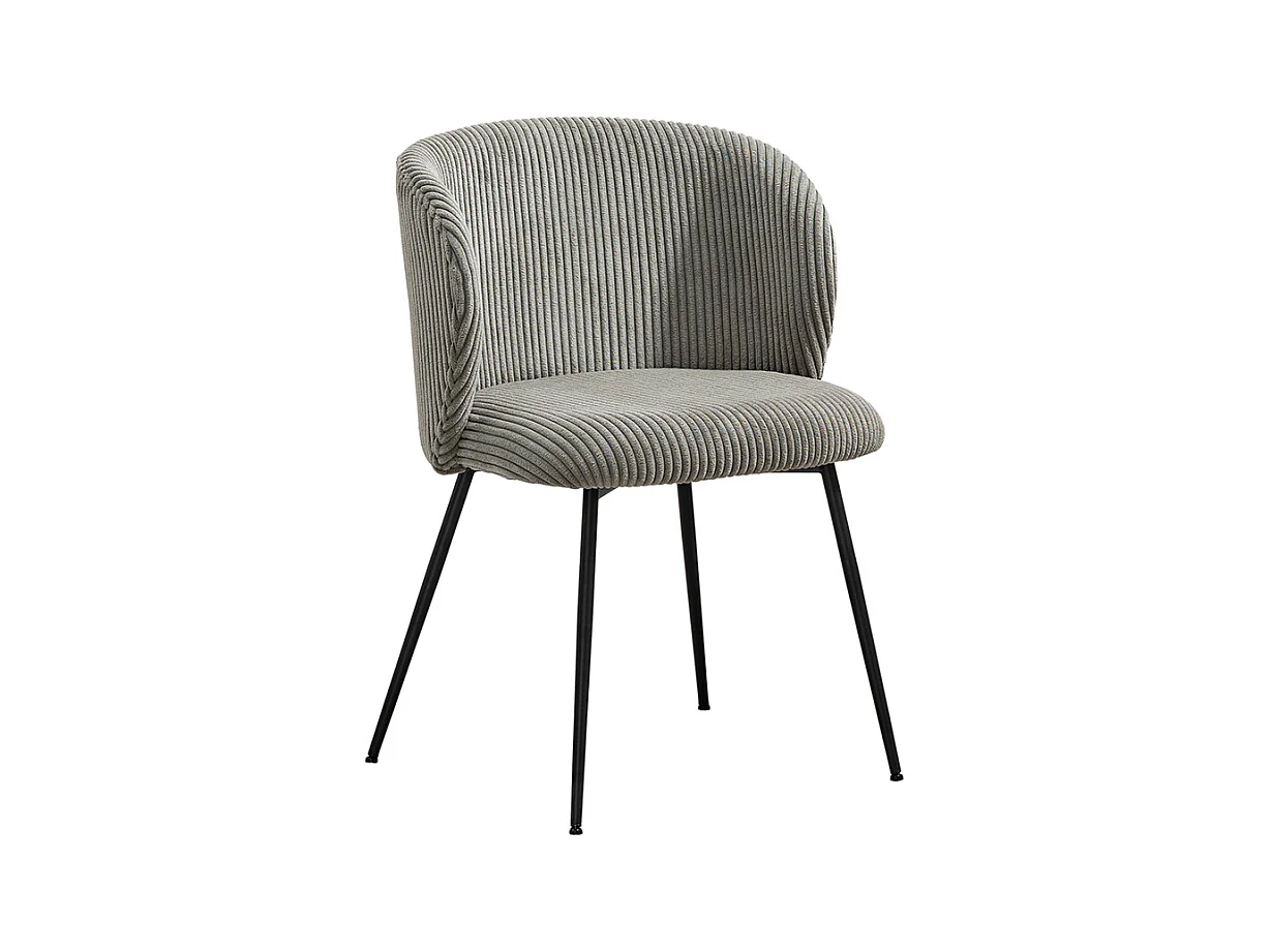 Sedia - Grigio Velluto a coste - LENA