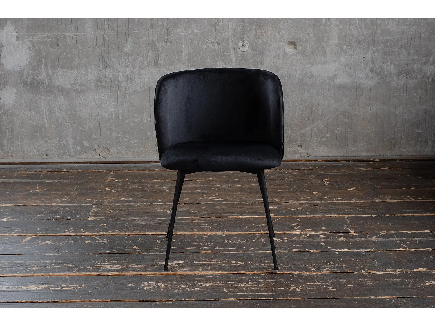 Chaise - Noir Velours - LENA