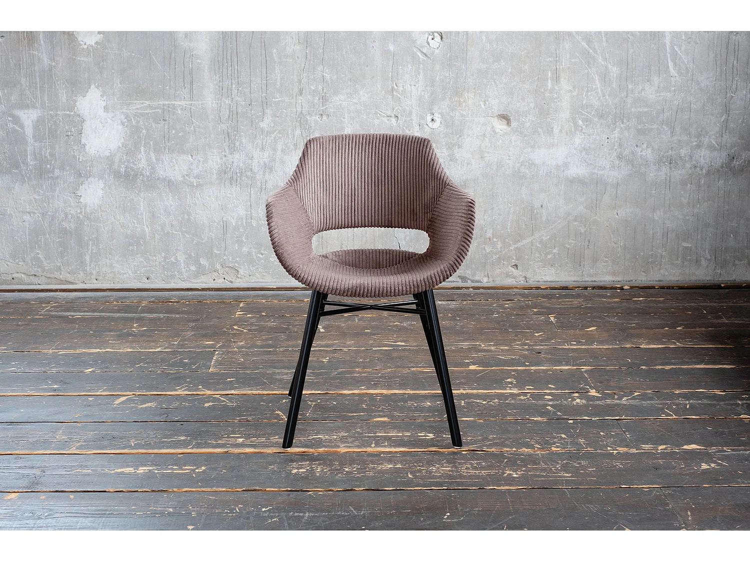 Eetkamerstoel - Bruin Koord - ZAJA