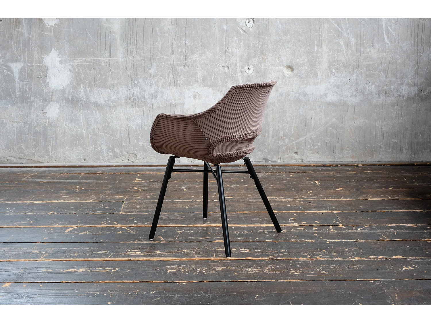 Eetkamerstoel - Bruin Koord - ZAJA