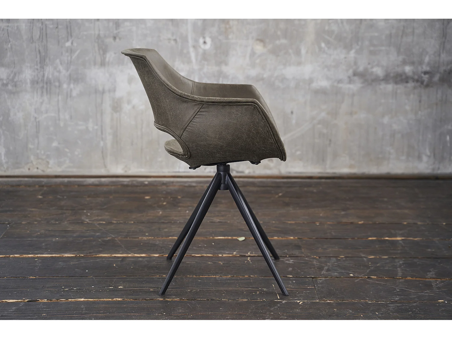 Fauteuil - Vert microfibre - ZAJA