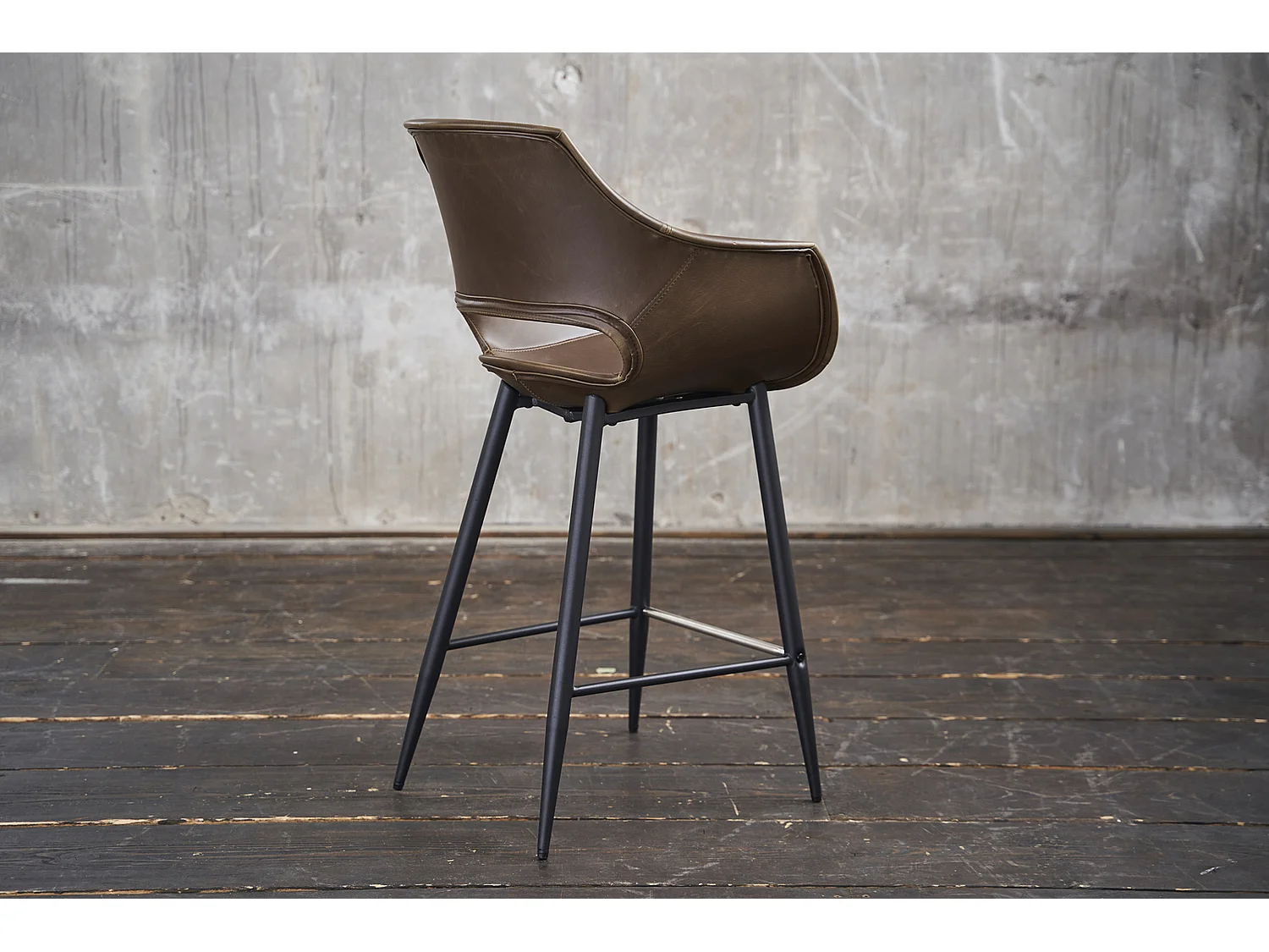 ZAJA - marrón oscuro cuero sintético - CALI