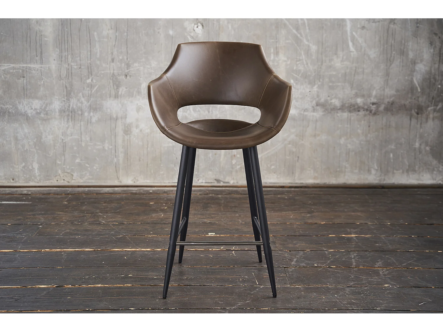 ZAJA - marrón oscuro cuero sintético - CALI