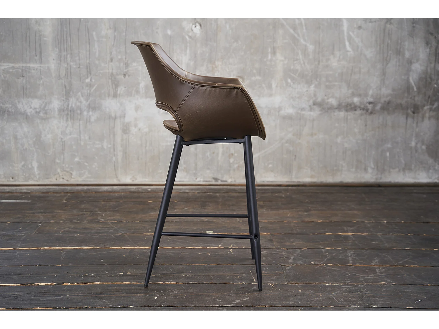 ZAJA - marrón oscuro cuero sintético - CALI