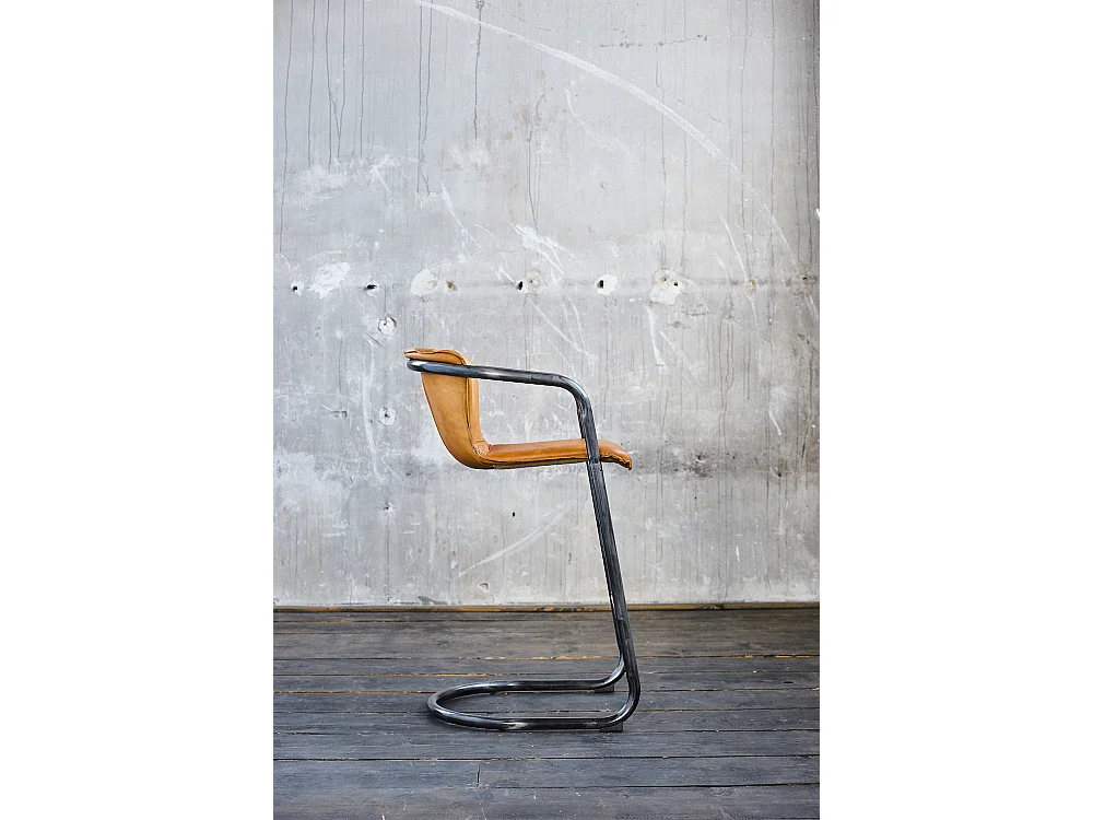 Barhocker - Braun Leder - TRIVIA