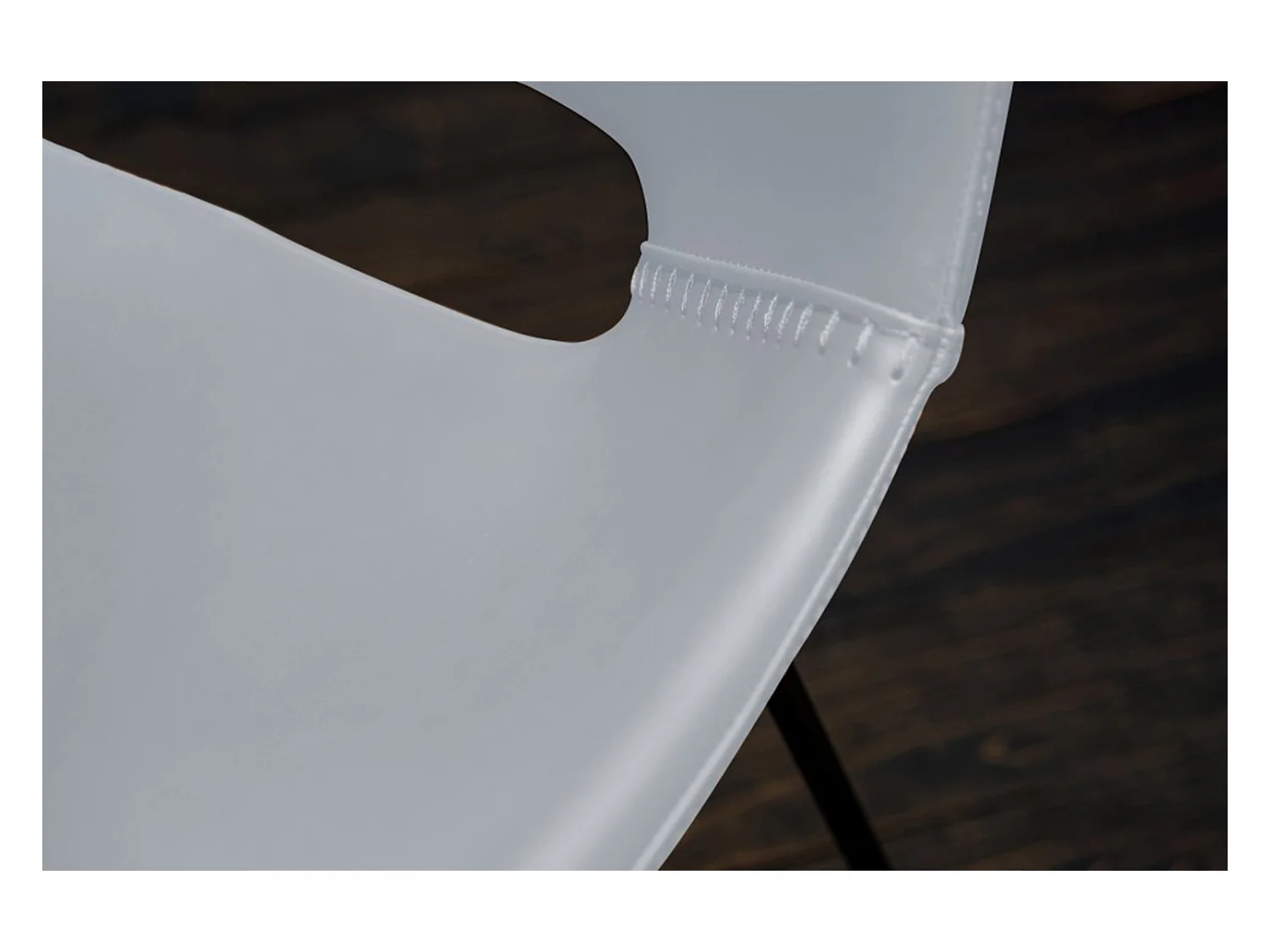 Stuhl - Weiß Kunstleder - ASCO