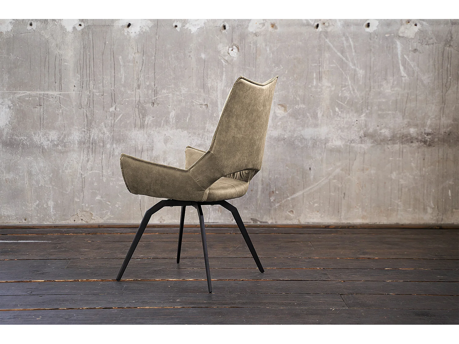 Drehstuhl - Beige Webstoff - SIVO